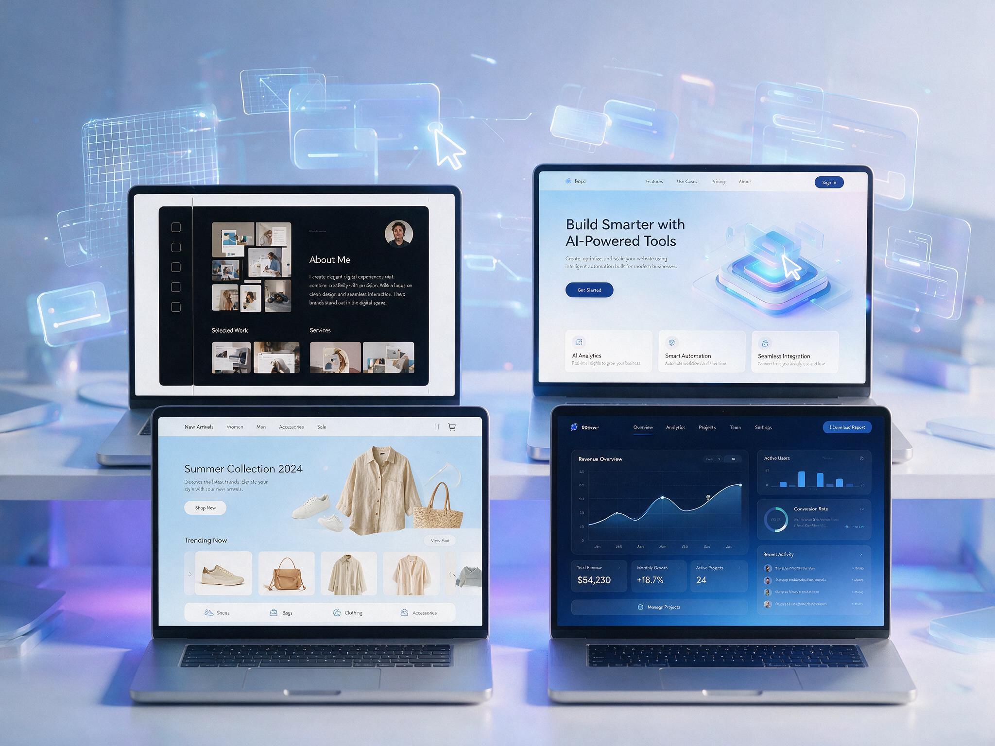 AI Websites in 2026: Capabilities & Builder Benchmarks
